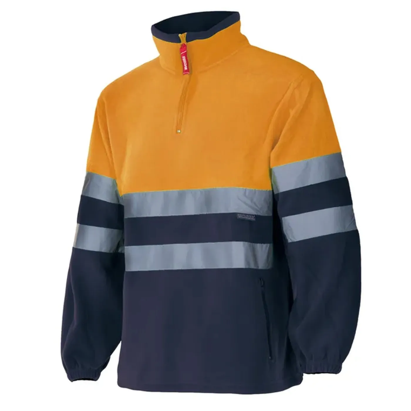 Pulover fleece de înaltă vizibilitate, în două tonuri / Velilla / Hanorace, bluze softshell, polar și fleece