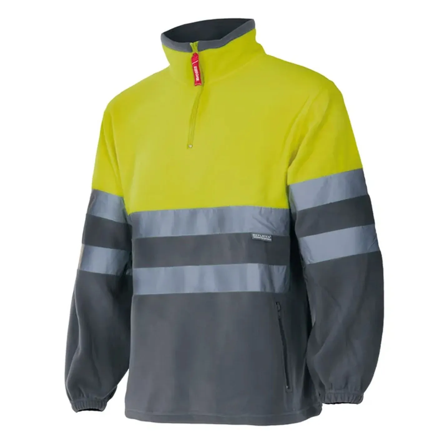 Pulover fleece de înaltă vizibilitate, în două tonuri / Velilla / Hanorace, bluze softshell, polar și fleece