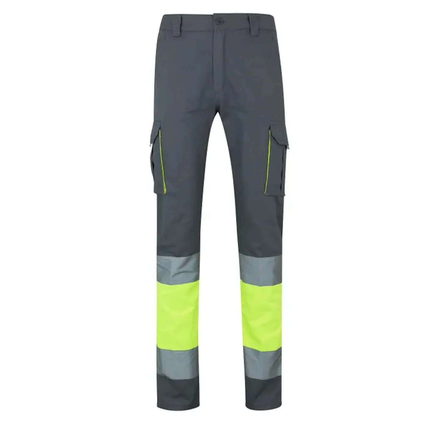 Pantaloni de înaltă vizibilitate, 100% bumbac, cu buzunare multiple / Velilla / Pantaloni, salopete, colanți