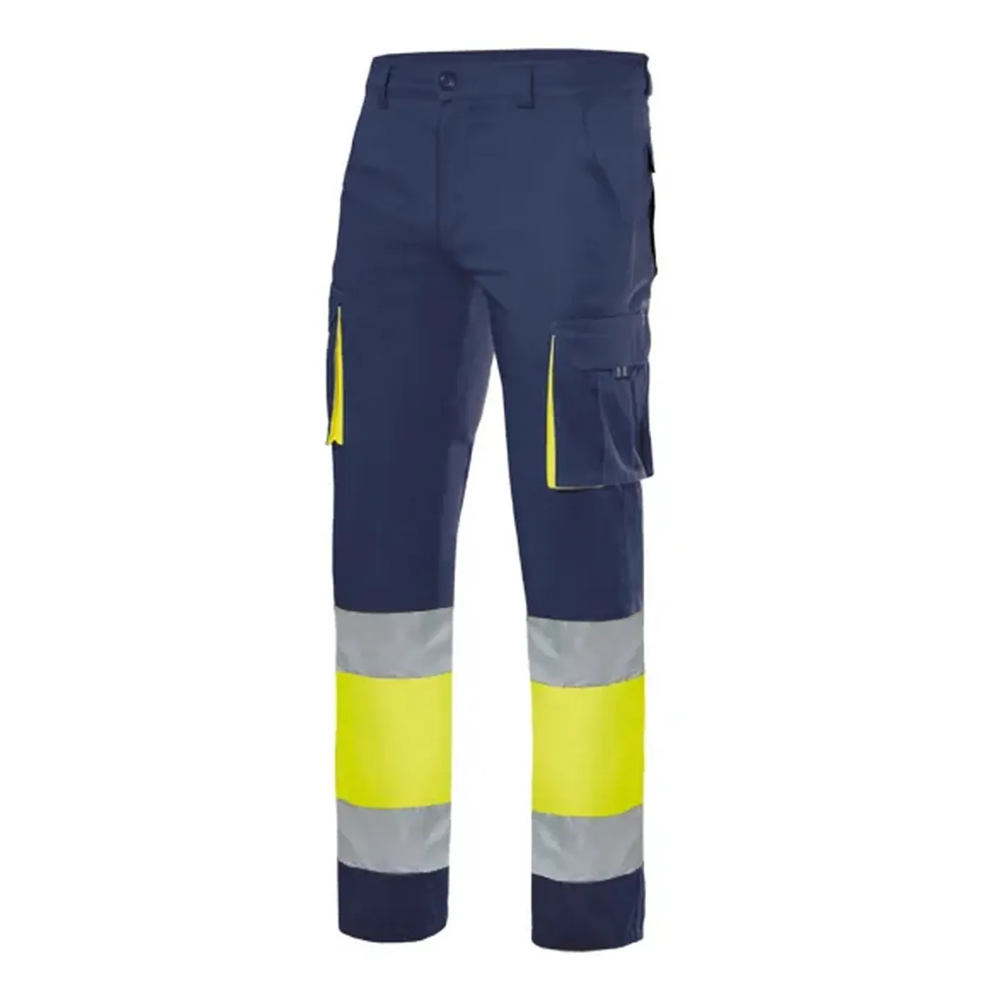 Pantaloni de înaltă vizibilitate, 100% bumbac, cu buzunare multiple / Velilla / Pantaloni, salopete, colanți