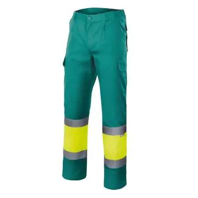 Pantaloni de înaltă vizibilitate în două tonuri / Velilla / Pantaloni, salopete, colanți