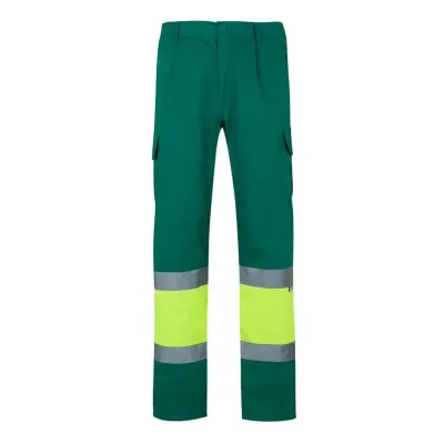 Pantaloni de înaltă vizibilitate în două tonuri (4XL-5XL) / Velilla / Pantaloni, salopete, colanți
