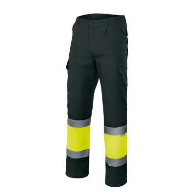 Pantaloni de înaltă vizibilitate în două tonuri (4XL-5XL) / Velilla / Pantaloni, salopete, colanți
