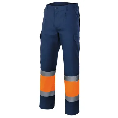 Pantaloni de înaltă vizibilitate în două tonuri (4XL-5XL) / Velilla / Pantaloni, salopete, colanți