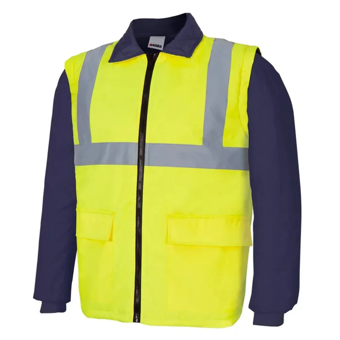 Jachetă Parka de înaltă vizibilitate, în două tonuri, 4-in-1 (4XL-5XL) / Velilla / Jachete și geci