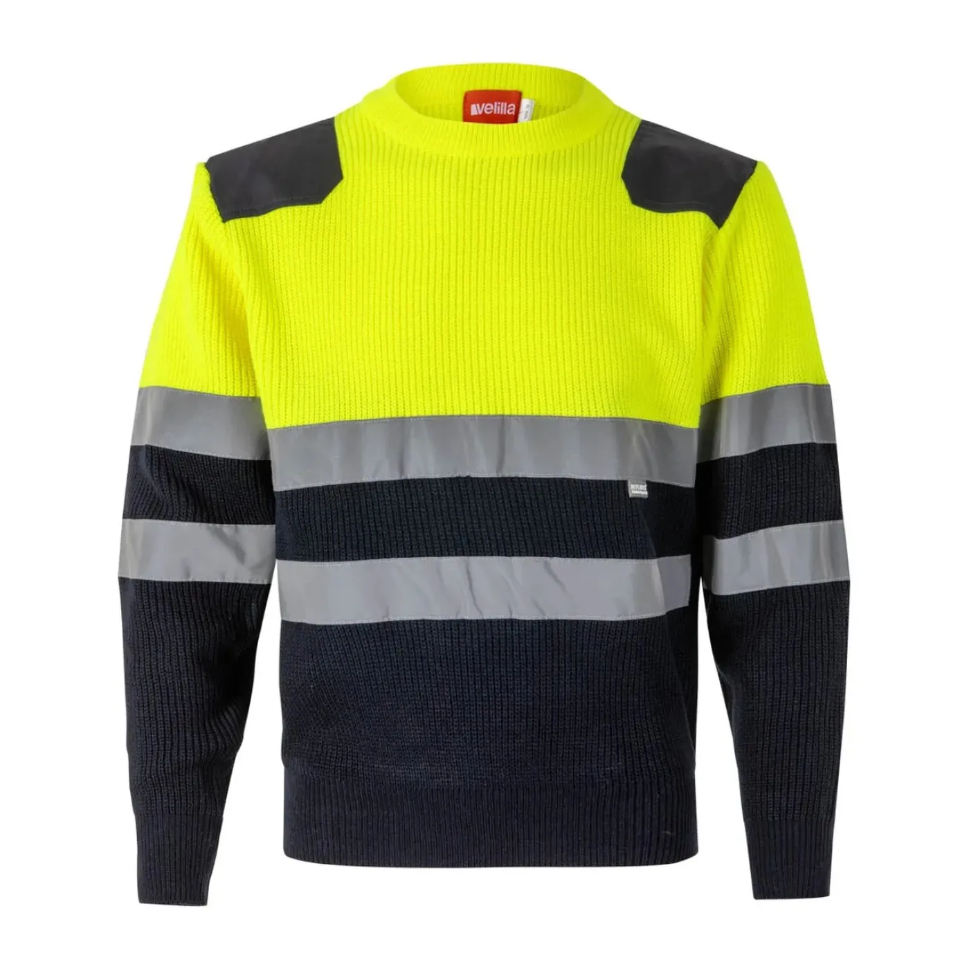 Pulover de înaltă vizibilitate, în două tonuri / Velilla / Hanorace, bluze softshell, polar și fleece