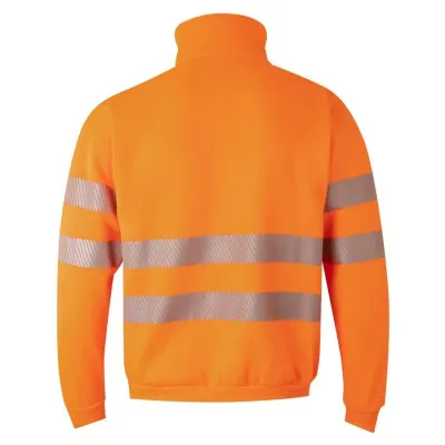 Hanorac de înaltă vizibilitate, cu jumătate de fermoar / Velilla / Hanorace, bluze softshell, polar și fleece
