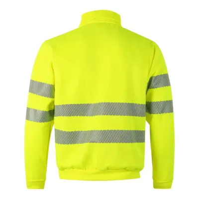 Hanorac de înaltă vizibilitate, cu jumătate de fermoar / Velilla / Hanorace, bluze softshell, polar și fleece