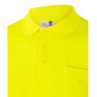 Tricou polo din bumbac, cu mânecă scurtă, de înaltă vizibilitate / Velilla / Tricouri, bluze, cămăși