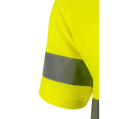 Tricou polo din bumbac, cu mânecă scurtă, de înaltă vizibilitate / Velilla / Tricouri, bluze, cămăși