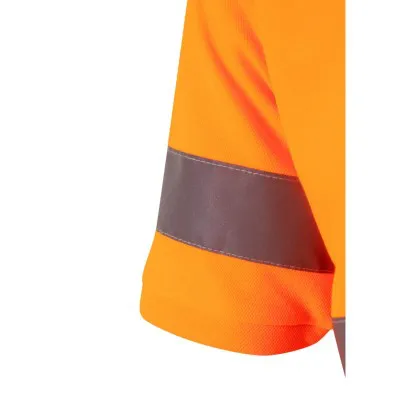 Tricou polo din bumbac, cu mânecă scurtă, de înaltă vizibilitate / Velilla / Tricouri, bluze, cămăși