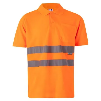Tricou polo cu mânecă scurtă, de înaltă vizibilitate (4XL-5XL) / Velilla / Tricouri, bluze, cămăși