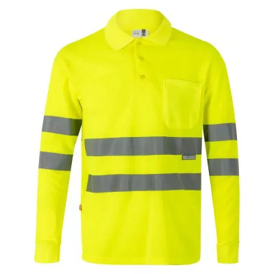 Tricou polo cu mânecă lungă, de înaltă vizibilitate / Velilla / Tricouri, bluze, cămăși