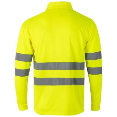 Tricou polo cu mânecă lungă, de înaltă vizibilitate / Velilla / Tricouri, bluze, cămăși