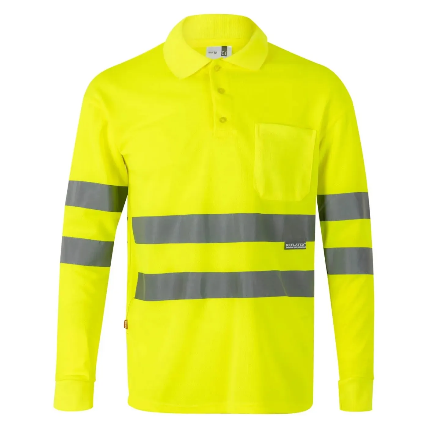 Tricou polo cu mânecă lungă, de înaltă vizibilitate (4XL-5XL) / Velilla / Tricouri, bluze, cămăși