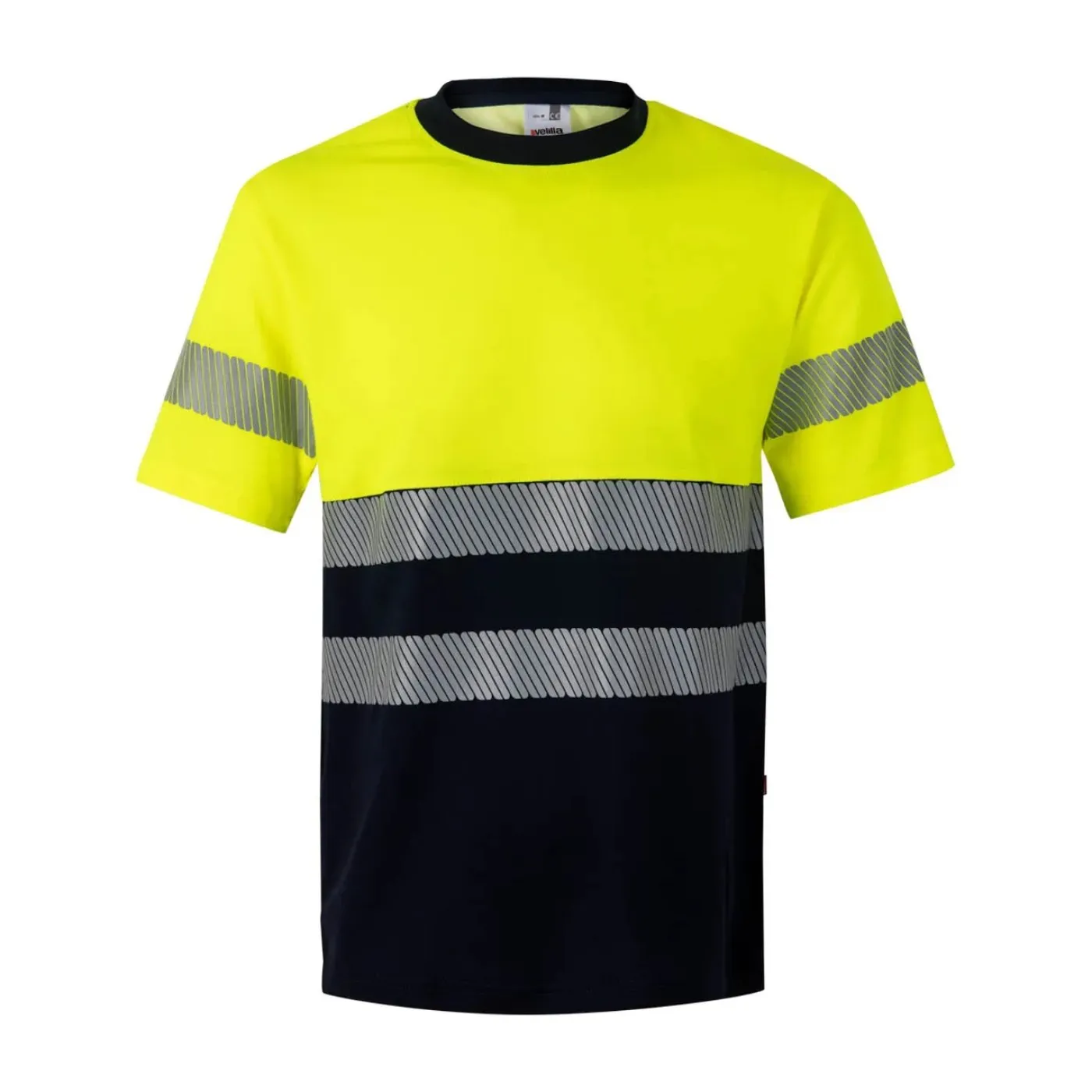 Tricou din bumbac, de înaltă vizibilitate, în două tonuri / Velilla / Tricouri, bluze, cămăși