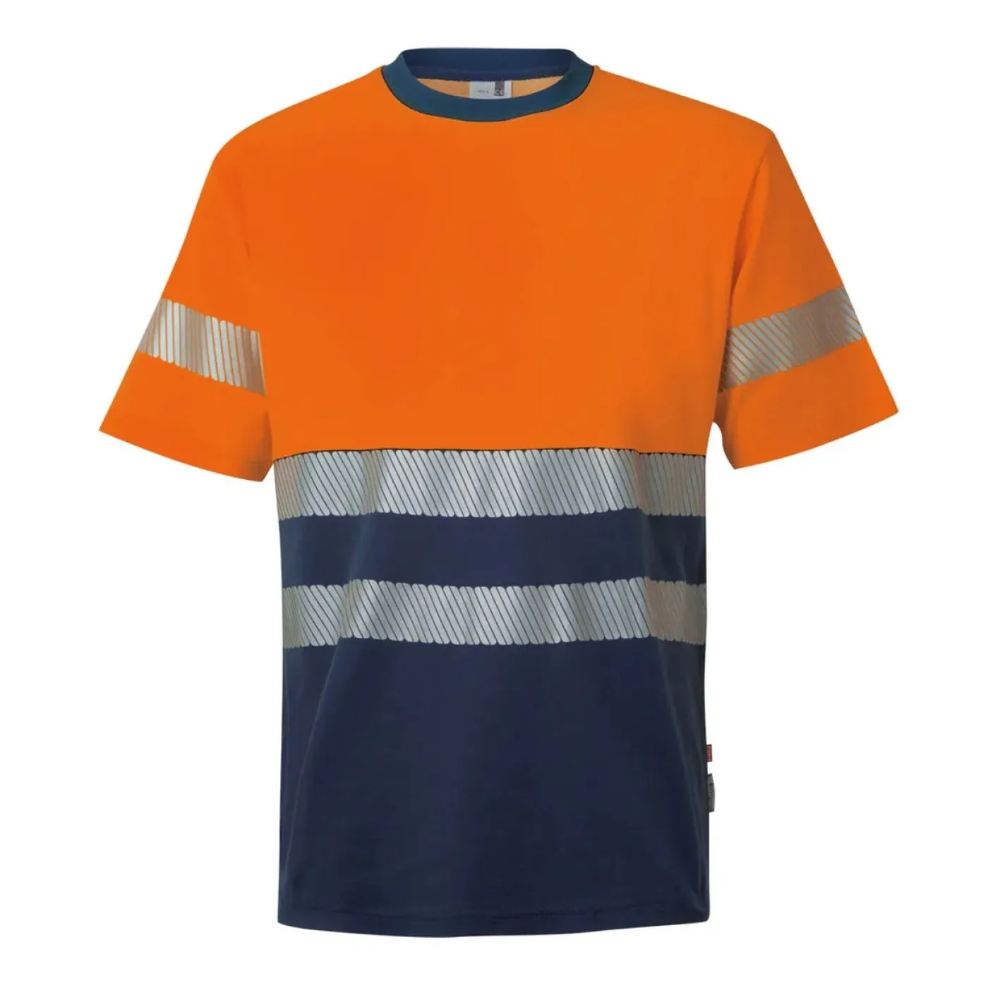 Tricou din bumbac, de înaltă vizibilitate, în două tonuri / Velilla / Tricouri, bluze, cămăși