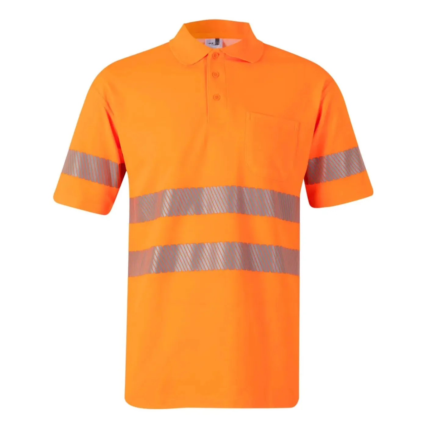 Tricou polo din bumbac, cu mânecă scurtă, de înaltă vizibilitate / Velilla / Tricouri, bluze, cămăși