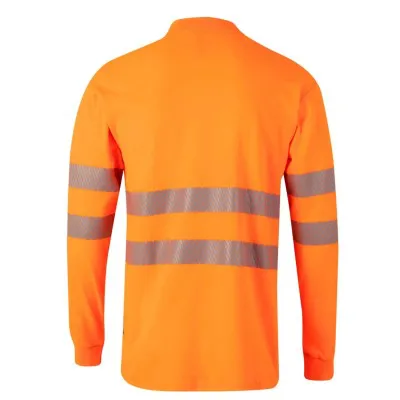 Tricou polo din polibumbac, de înaltă vizibilitate, cu mânecă lungă / Velilla / Tricouri, bluze, cămăși