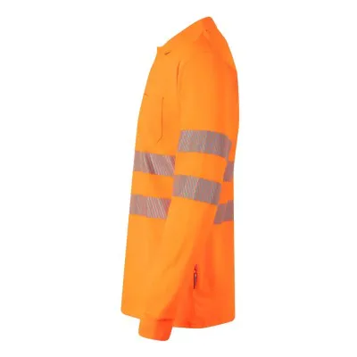 Tricou polo din polibumbac, de înaltă vizibilitate, cu mânecă lungă / Velilla / Tricouri, bluze, cămăși