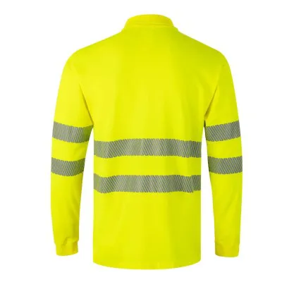 Tricou polo din polibumbac, de înaltă vizibilitate, cu mânecă lungă / Velilla / Tricouri, bluze, cămăși