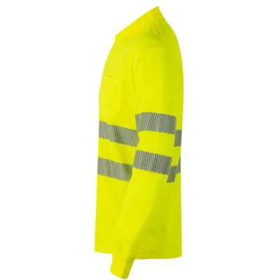 Tricou polo din polibumbac, de înaltă vizibilitate, cu mânecă lungă / Velilla / Tricouri, bluze, cămăși