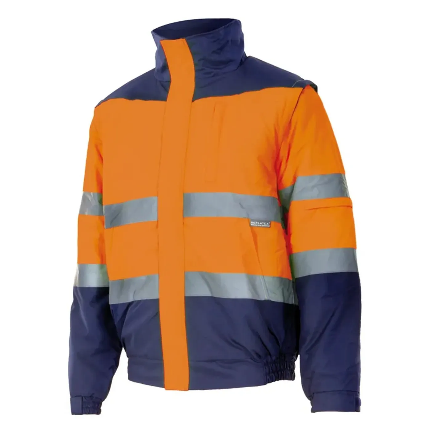 Jachetă căptușită, de înaltă vizibilitate, în două tonuri (4XL-5XL) / Velilla / Jachete și geci