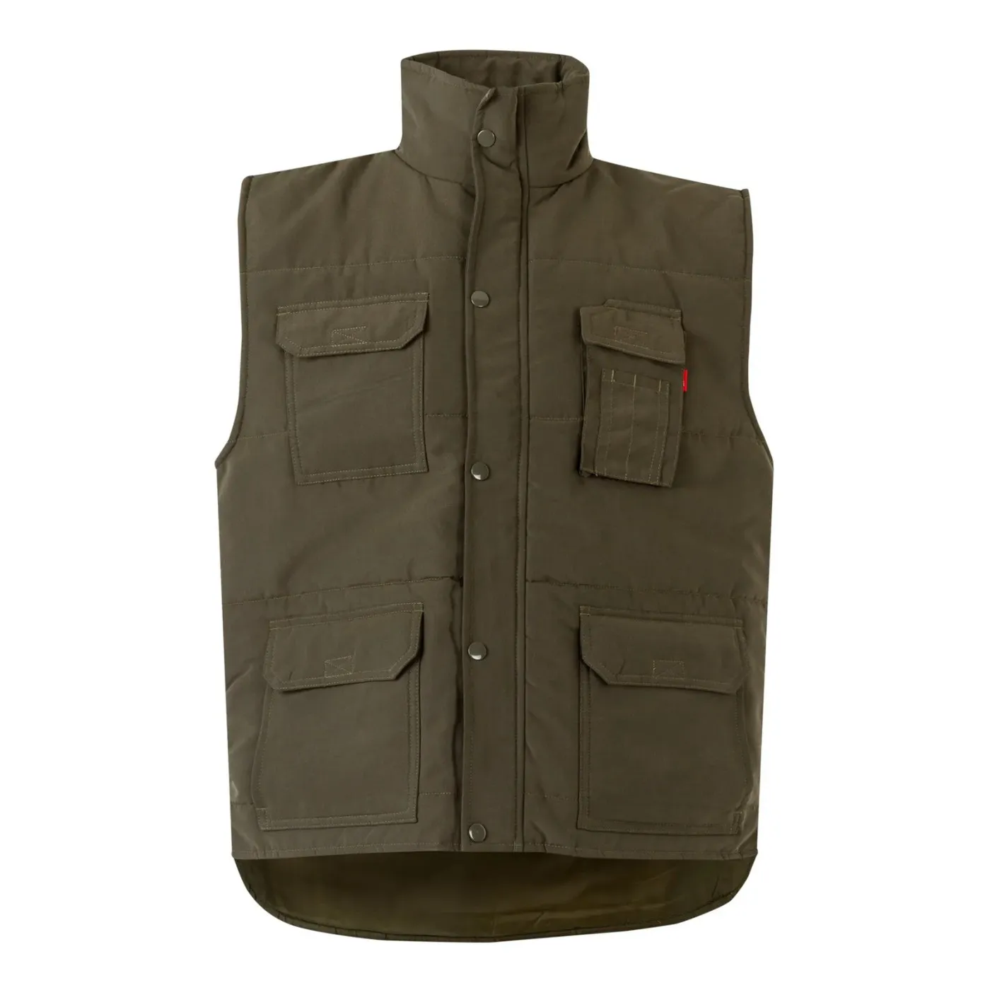 Vestă căptușită cu buzunare multiple / Velilla / Veste vătuite, de iarnă