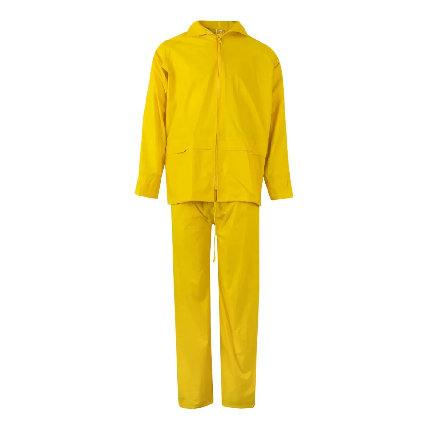 Costum de ploaie din două piese, cu glugă ascunsă / Velilla / Îmbrăcăminte de ploaie și impermeabilă