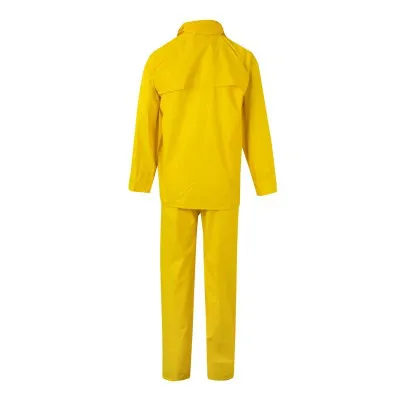 Costum de ploaie din două piese, cu glugă ascunsă / Velilla / Îmbrăcăminte de ploaie și impermeabilă