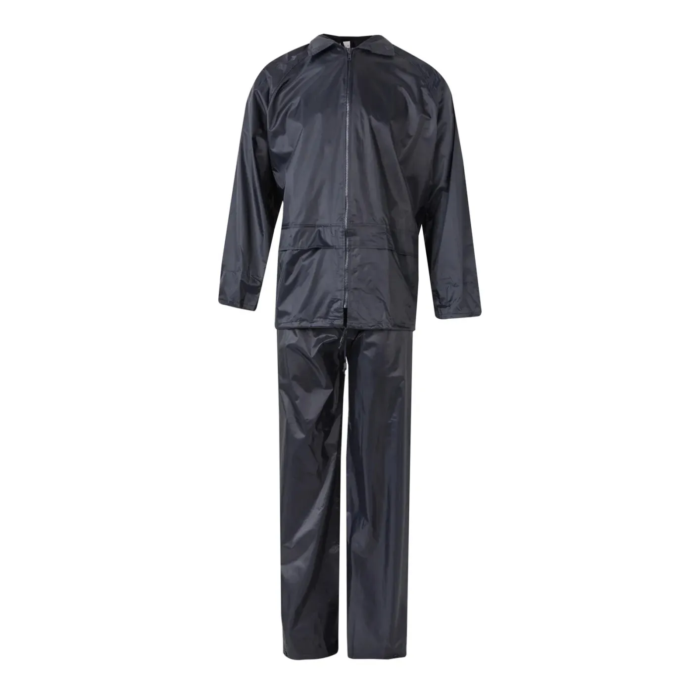 Costum de ploaie din două piese, cu glugă ascunsă / Velilla / Îmbrăcăminte de ploaie și impermeabilă