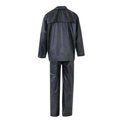 Costum de ploaie din două piese, cu glugă ascunsă / Velilla / Îmbrăcăminte de ploaie și impermeabilă