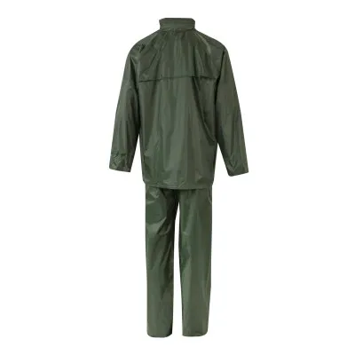 Costum de ploaie din două piese, cu glugă ascunsă / Velilla / Îmbrăcăminte de ploaie și impermeabilă