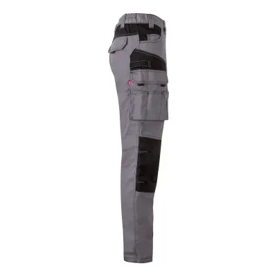 Pantaloni din pânză, în două tonuri, cu buzunare multiple / Velilla / Pantaloni, salopete, colanți