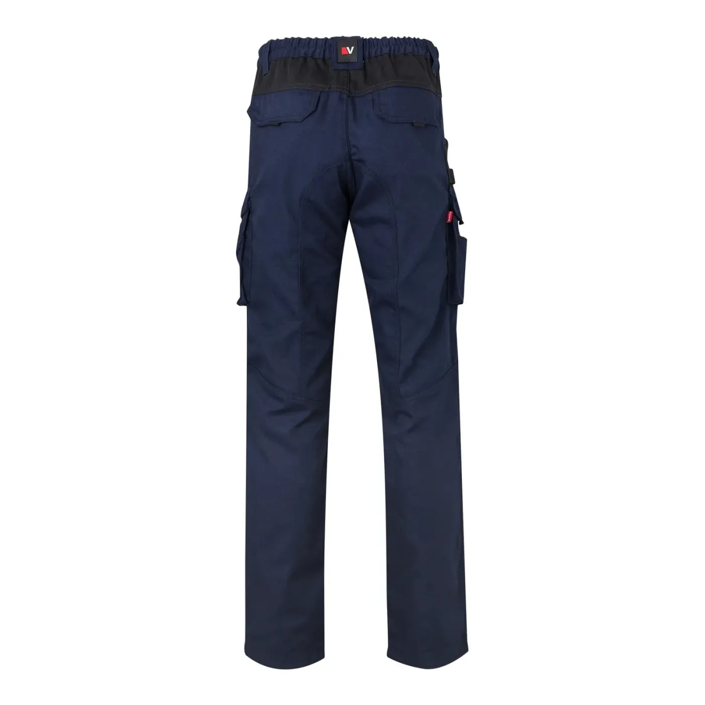 Pantaloni din pânză, în două tonuri, cu buzunare multiple / Velilla / Pantaloni, salopete, colanți