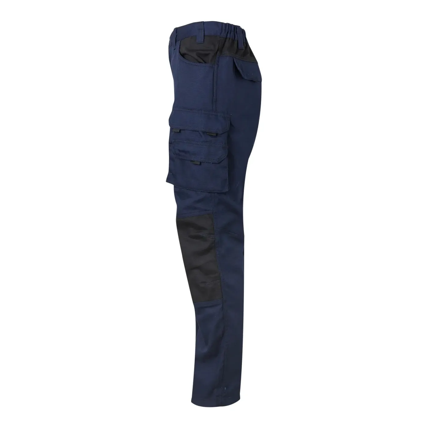 Pantaloni din pânză, în două tonuri, cu buzunare multiple / Velilla / Pantaloni, salopete, colanți