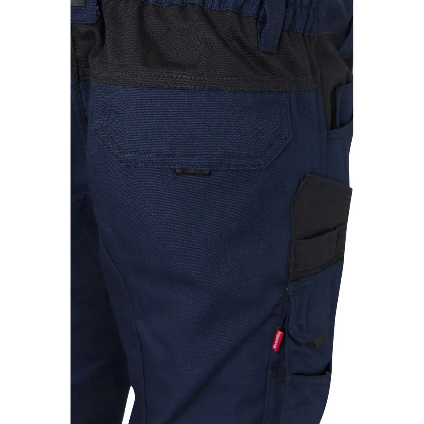 Pantaloni din pânză, în două tonuri, cu buzunare multiple / Velilla / Pantaloni, salopete, colanți