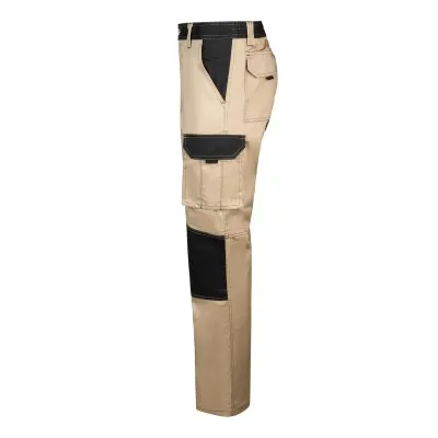 Pantaloni în două tonuri, cu buzunare multiple / Velilla / Pantaloni, salopete, colanți