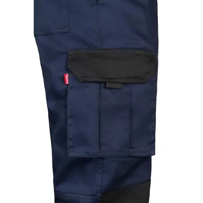 Pantaloni în două tonuri, cu buzunare multiple / Velilla / Pantaloni, salopete, colanți