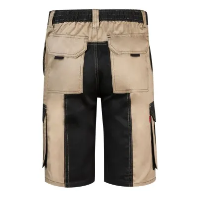 Pantaloni scurți în două tonuri, cu buzunare multiple / Velilla / Pantaloni scurți de lucru