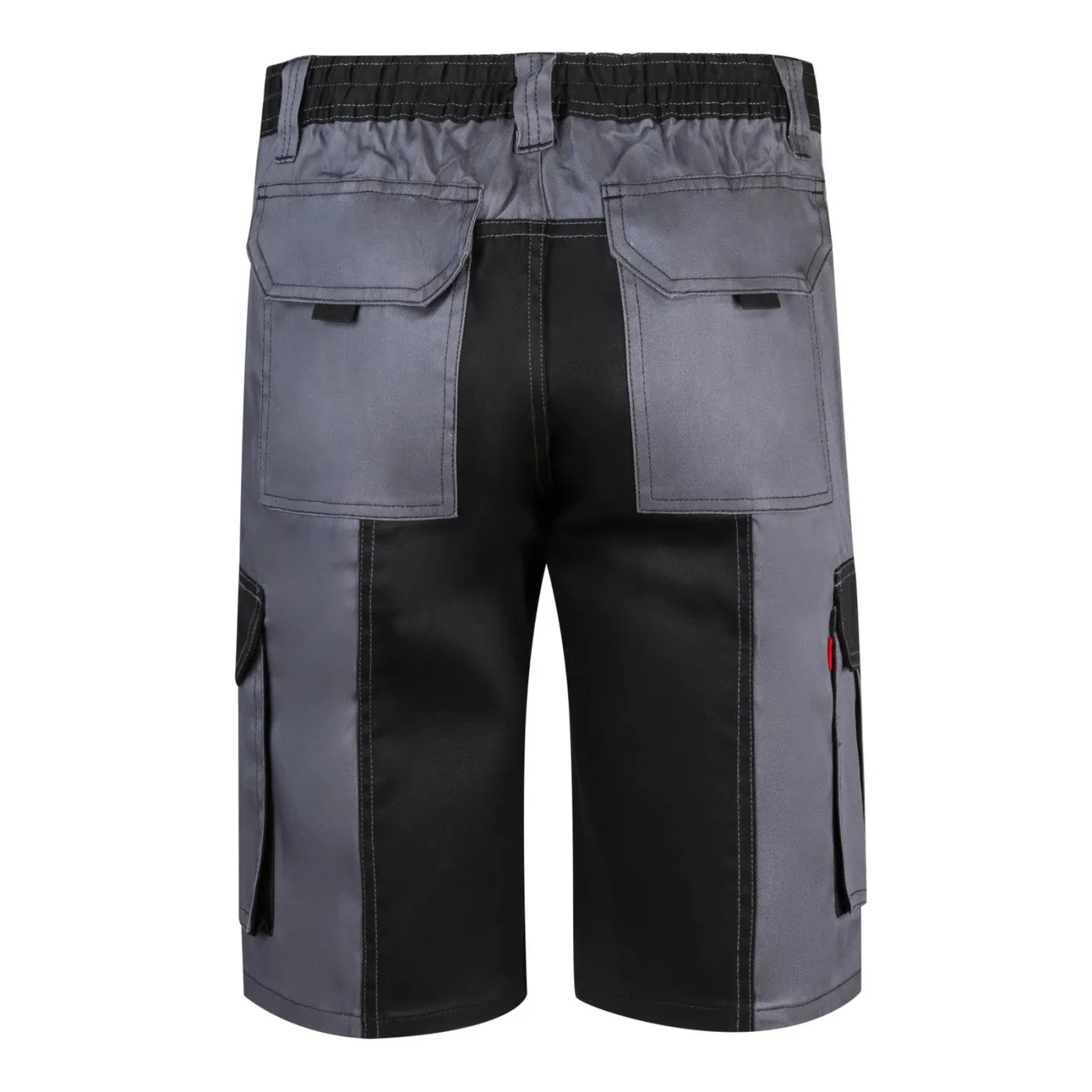 Pantaloni scurți în două tonuri, cu buzunare multiple / Velilla / Pantaloni scurți de lucru