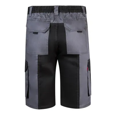 Pantaloni scurți în două tonuri, cu buzunare multiple / Velilla / Pantaloni scurți de lucru