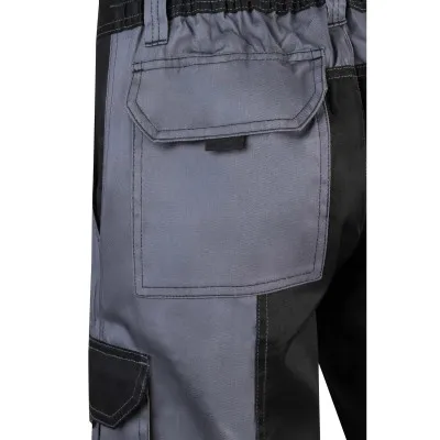 Pantaloni scurți în două tonuri, cu buzunare multiple / Velilla / Pantaloni scurți de lucru