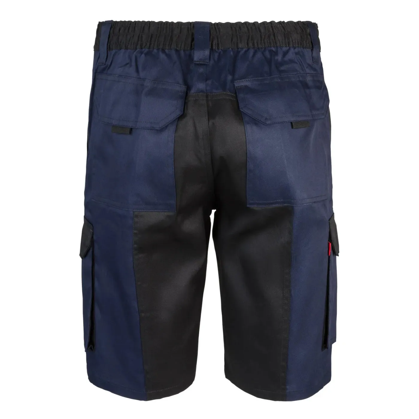 Pantaloni scurți în două tonuri, cu buzunare multiple / Velilla / Pantaloni scurți de lucru