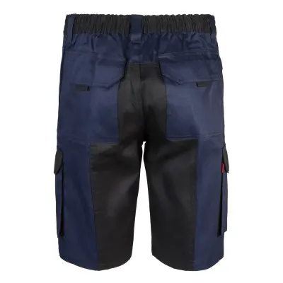 Pantaloni scurți în două tonuri, cu buzunare multiple / Velilla / Pantaloni scurți de lucru
