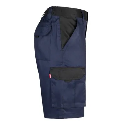Pantaloni scurți în două tonuri, cu buzunare multiple / Velilla / Pantaloni scurți de lucru