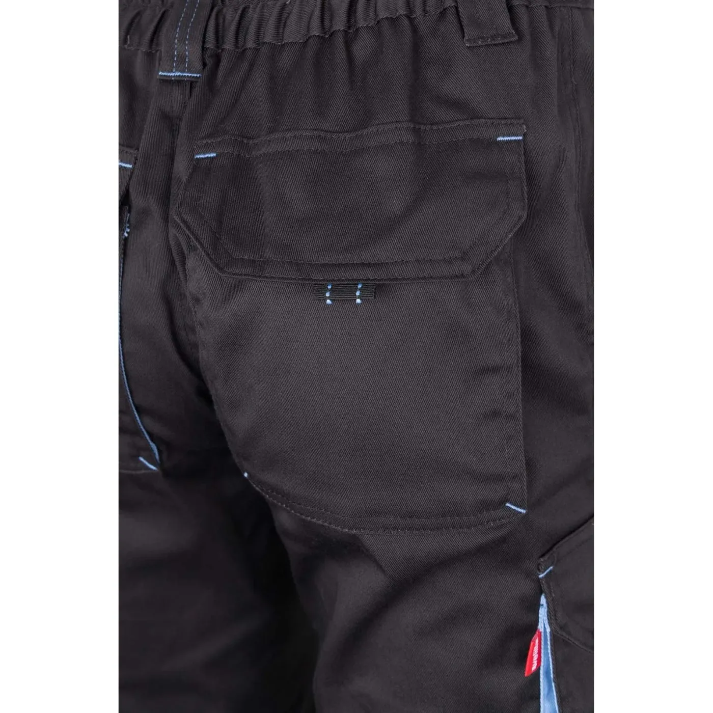 Pantaloni stretch, în două tonuri, cu buzunare multiple / Velilla / Pantaloni, salopete, colanți