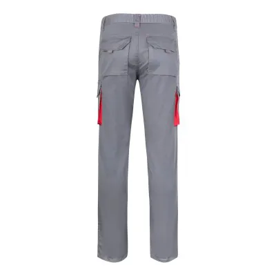 Pantaloni stretch, în două tonuri, cu buzunare multiple / Velilla / Pantaloni, salopete, colanți