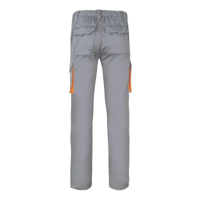 Pantaloni stretch, în două tonuri, cu buzunare multiple / Velilla / Pantaloni, salopete, colanți