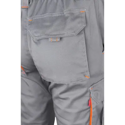 Pantaloni stretch, în două tonuri, cu buzunare multiple / Velilla / Pantaloni, salopete, colanți